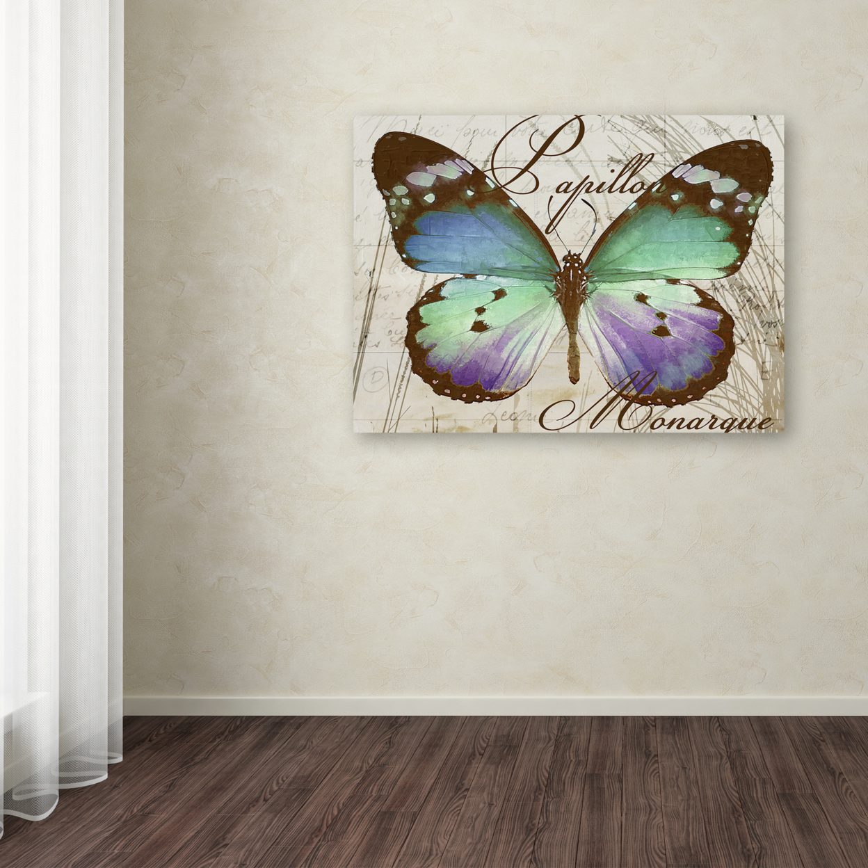 Color Bakery 'Papillon I' Canvas Art 18 X 24