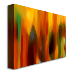 Amy Vangsgard 'Forest Sunlight Horizontal' Canvas Art 18 X 24