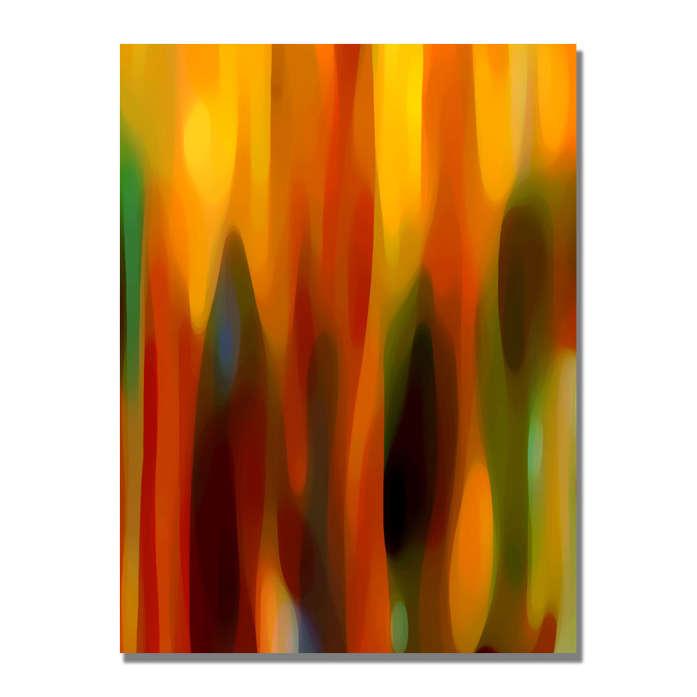 Amy Vangsgard 'Forest Sunlight Vertical' Canvas Art 18 X 24