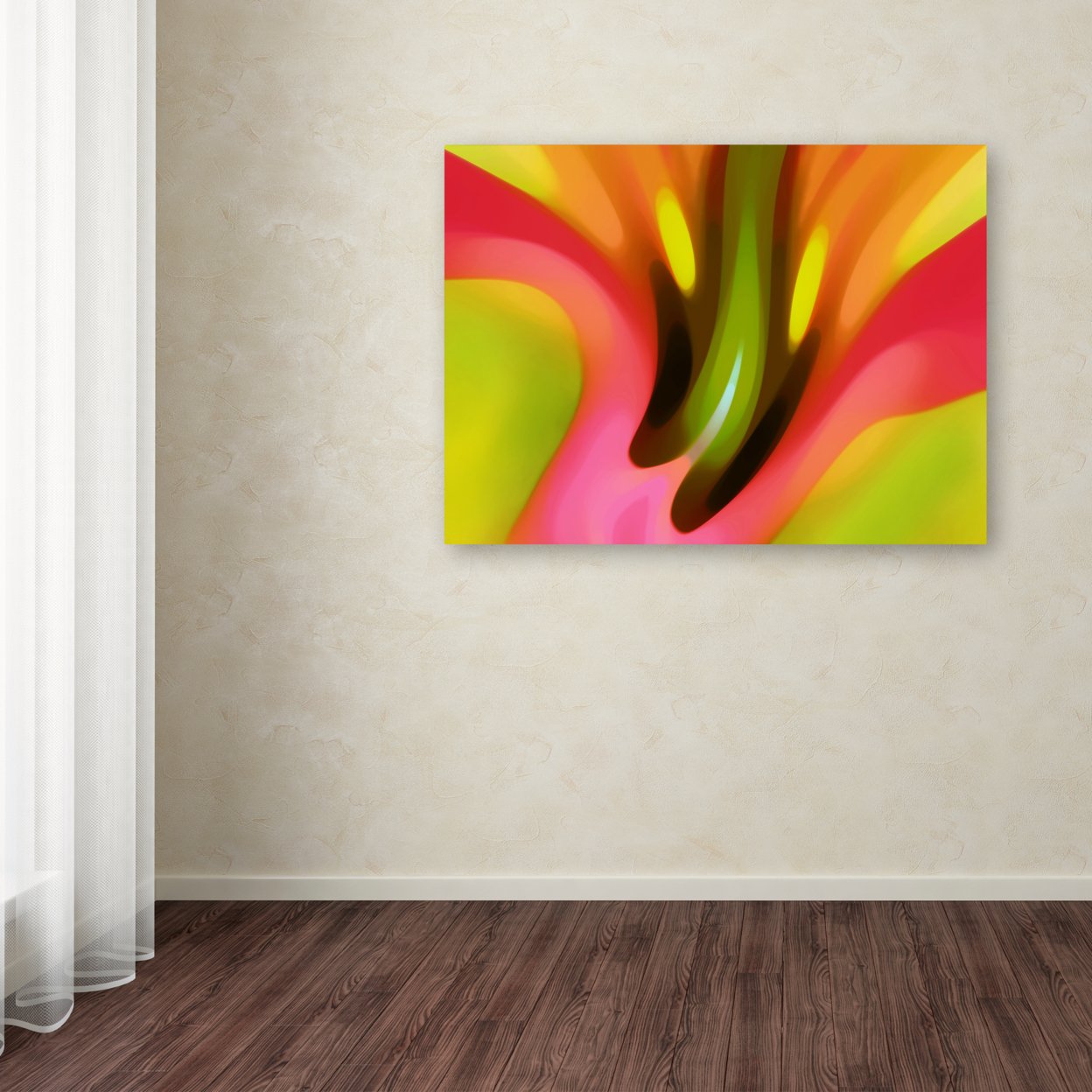 Amy Vangsgard 'Pink Lily' Canvas Art 18 X 24