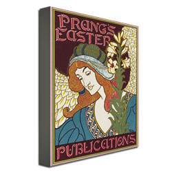 Louis Rhead 'Prang's Easters Publications 1896' Canvas Art 18 X 24