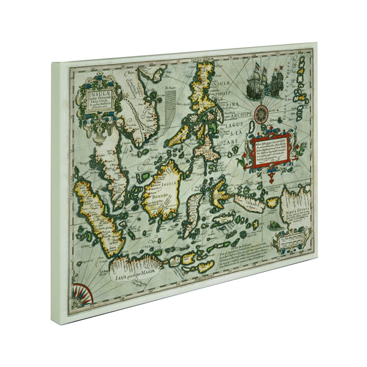 Map Of The East Indies 1635' Canvas Art 18 X 24