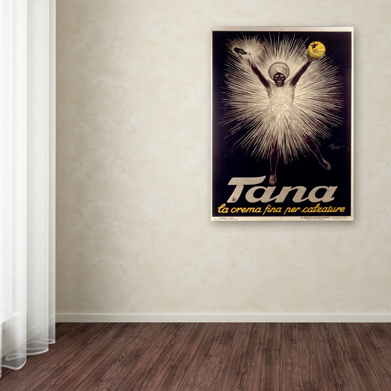 Leonetto Cappiello 'Advertisement For Tana' Canvas Art 18 X 24