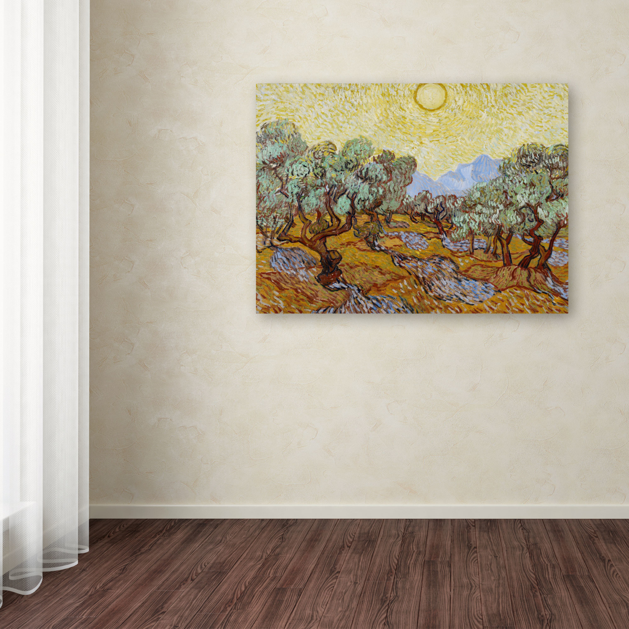 Vincent Van Gogh 'Olive Trees 1889' Canvas Art 18 X 24