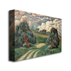 Carl Edvard Diriks 'Fauve Landscape 1910' Canvas Art 18 X 24