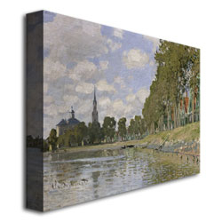 Claude Monet 'Zaandam, 1871' Canvas Art 18 X 24