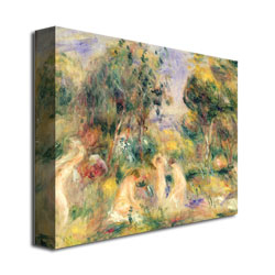 Pierre Renoir 'The Bathers' Canvas Art 18 X 24