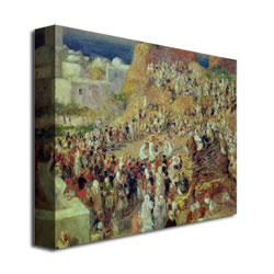 Pierre Renoir 'The Mosque' Canvas Art 18 X 24