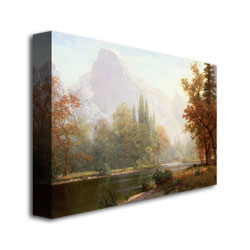 Albert Biersdant 'Half Dome Yosemite' Canvas Art 18 X 24