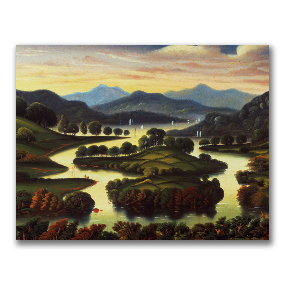 Thomas Chambers 'Landscape' Canvas Art 18 X 24