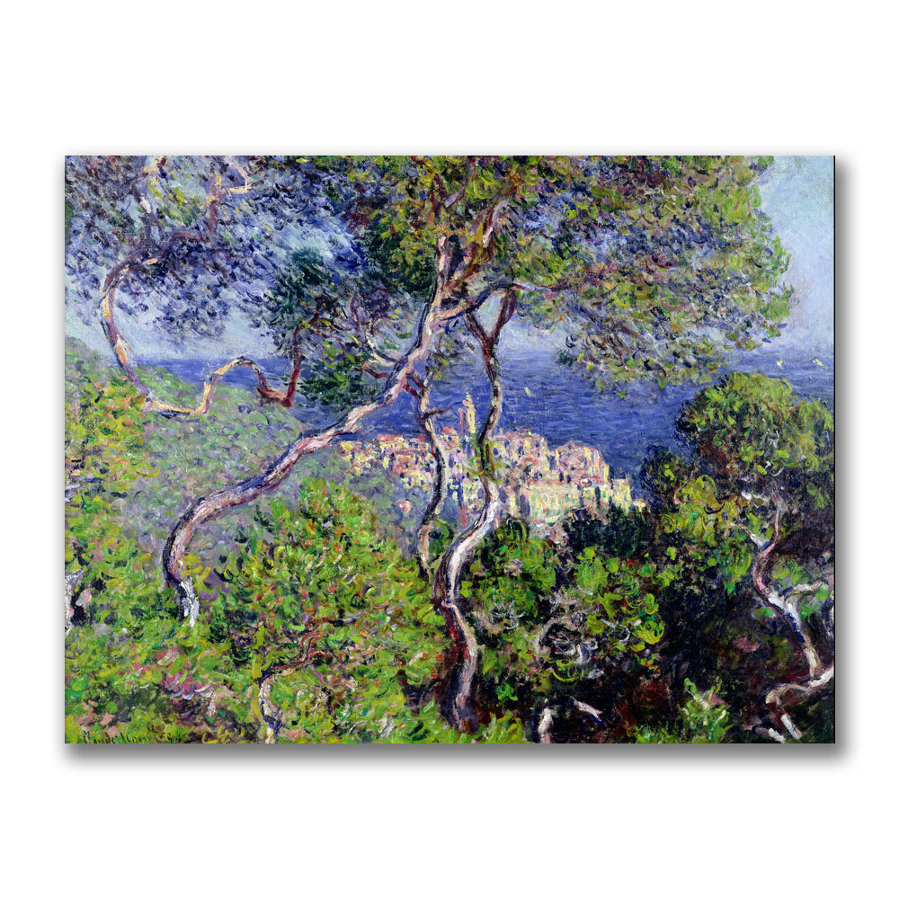 Claude Monet 'Bordighera 1884' Canvas Art 18 X 24