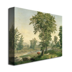 George Inness 'Landscape 1846' Canvas Art 18 X 24