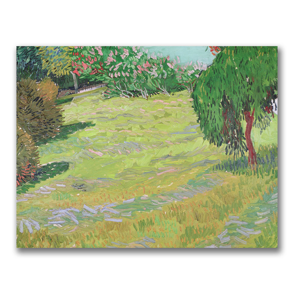 Vincent Van Gogh 'Field In Sunlight' Canvas Art 18 X 24