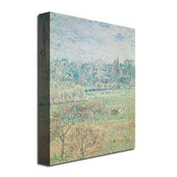 Camille Pissaro 'Autumn Morning' Canvas Art 18 X 24