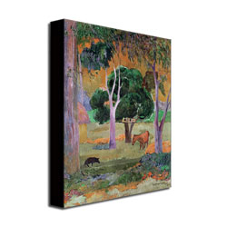 Paul Gauguin 'Dominican Landscape' Canvas Art 18 X 24