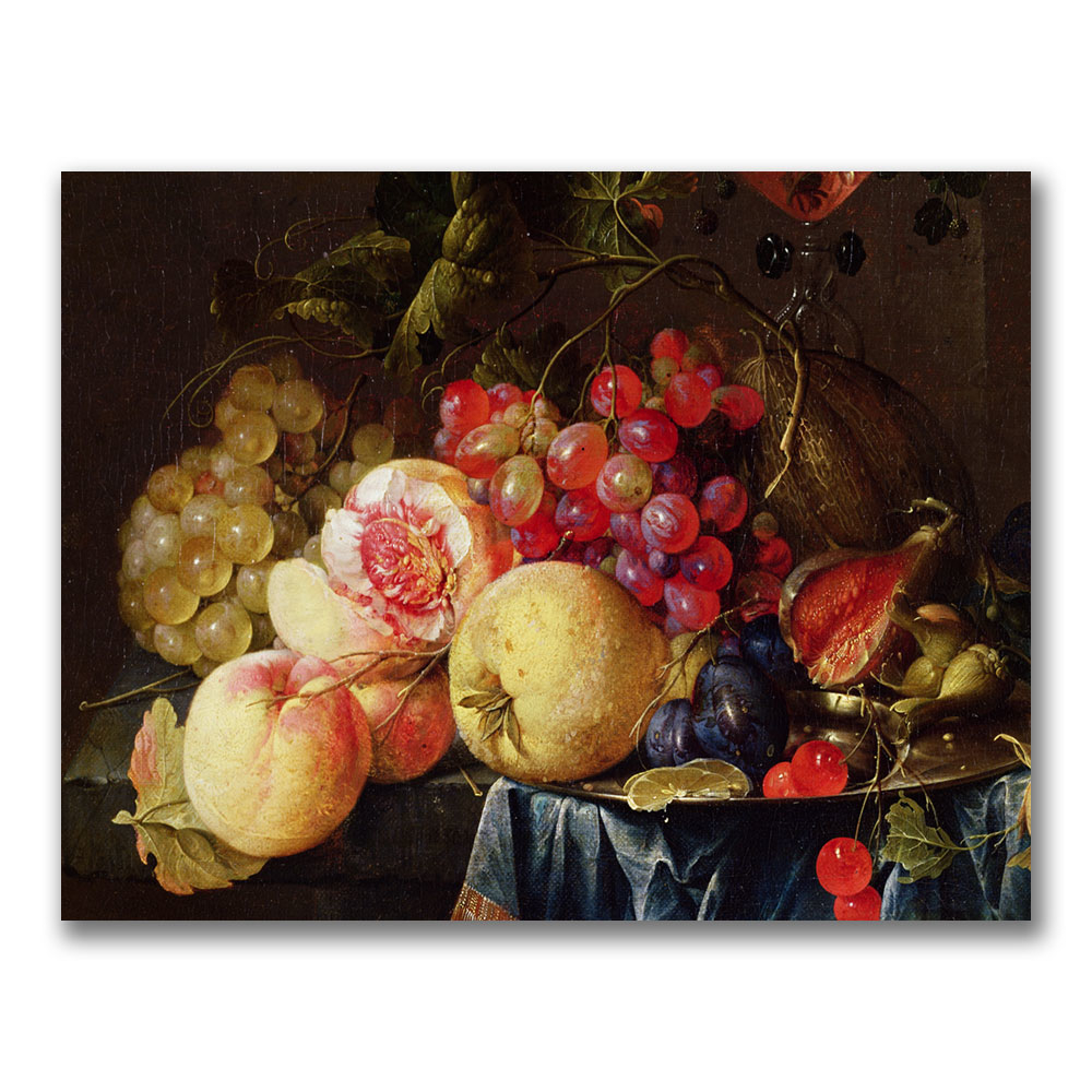 Cornelis De Heem 'Still Life II' Canvas Art 18 X 24