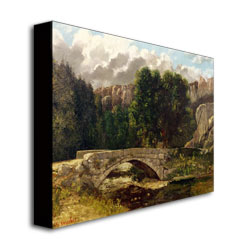 Gustave Courbet 'The Pont De Fleurie' Canvas Art 18 X 24