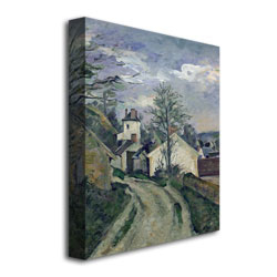 Paul Cezanne 'The House Of Doctor Gachet' Canvas Art 18 X 24