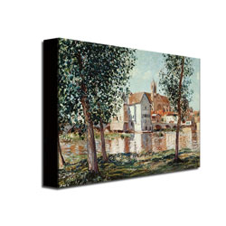 Alfred Sisley 'The Loing At Moret' Canvas Art 18 X 24