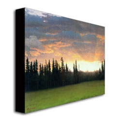 Albert Biersdant 'California Sunset II' Canvas Art 18 X 24