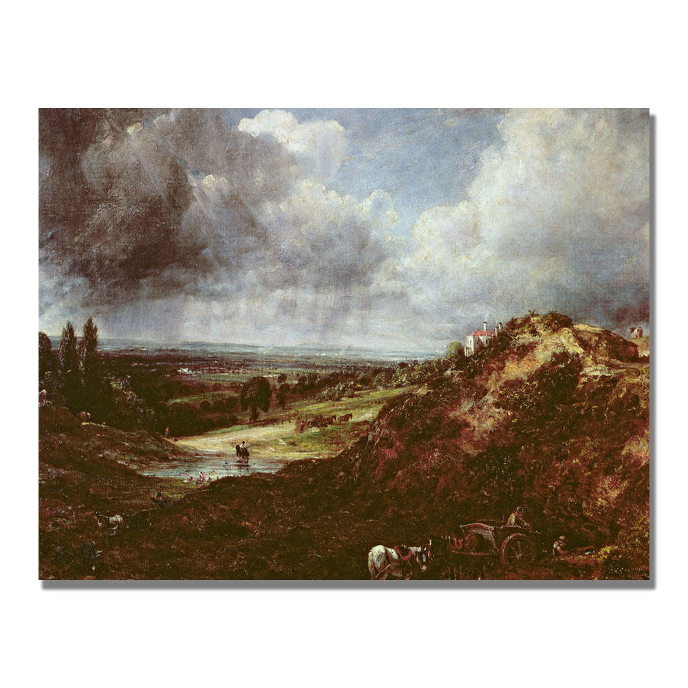 John Constable 'Branch Hill Pond' Canvas Art 18 X 24