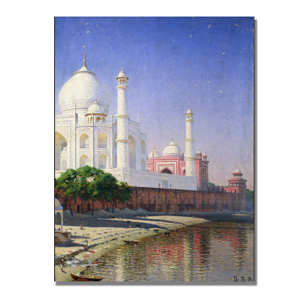 Vasili Vereschagin 'Taj Mahal' Canvas Art 18 X 24