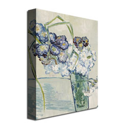 Vincent Van Gogh 'Still Life, Vase Of Carnations' Canvas Art 18 X 24