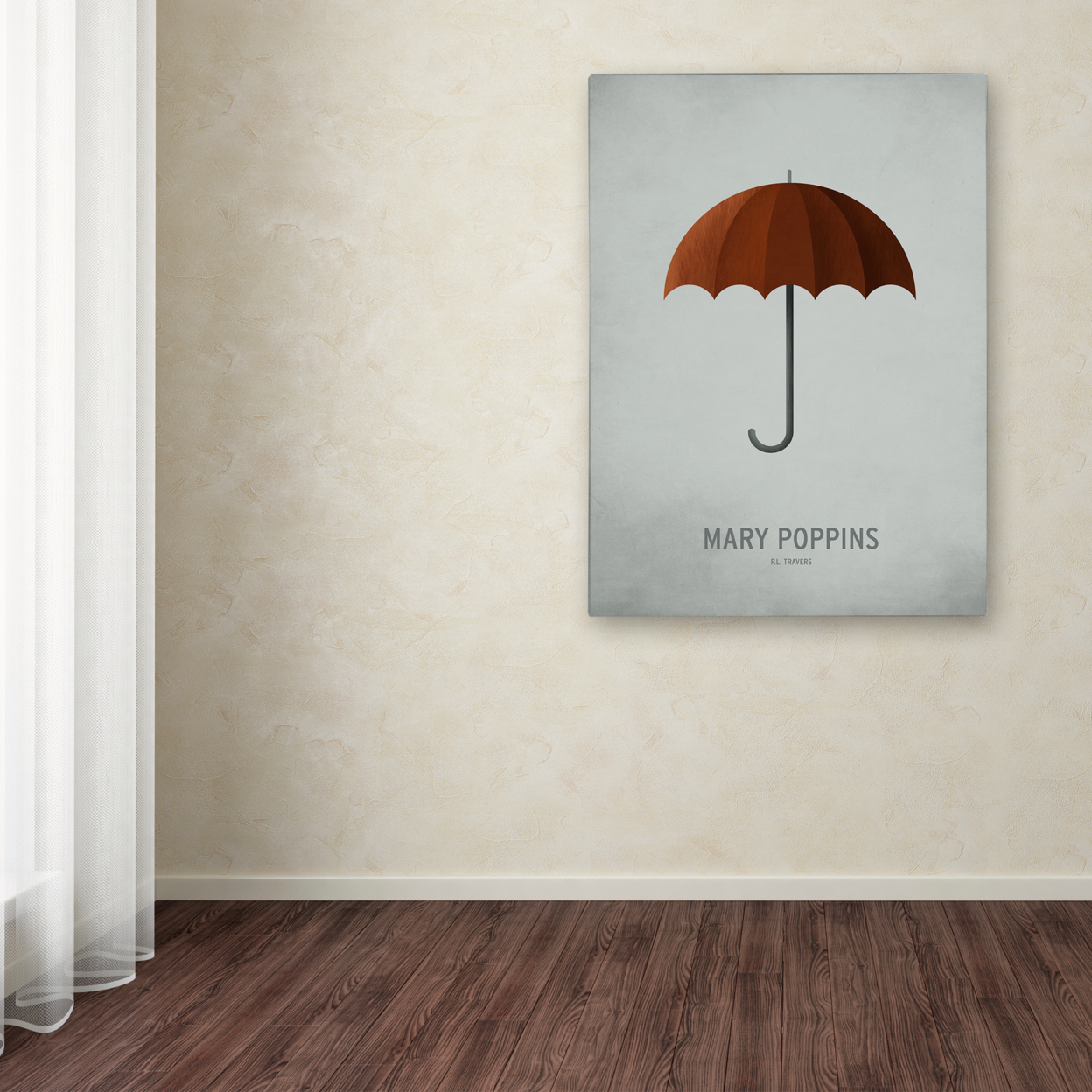Christian Jackson 'Mary Poppins' Canvas Art 18 X 24