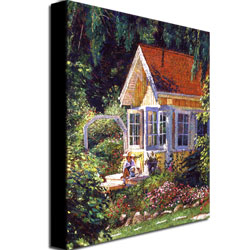 David Lloyd Glover 'Artist's Summer Cottage' Canvas Art 18 X 24