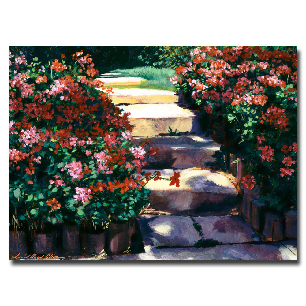 David Lloyd Glover 'Welcome To My Garden' Canvas Art 18 X 24