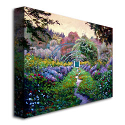 David Lloyd Glover 'Monet's Giverny' Canvas Art 18 X 24