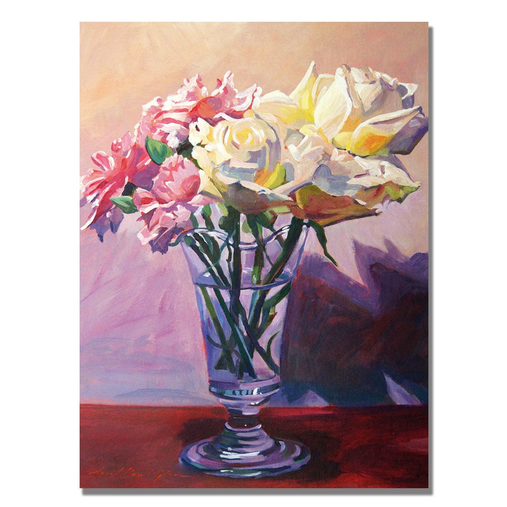 David Lloyd Glover 'Essence Of Rose' Canvas Art 18 X 24