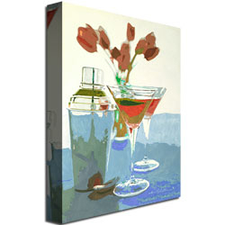David Lloyd Glover 'Tulips And Martinis' Canvas Art 18 X 24
