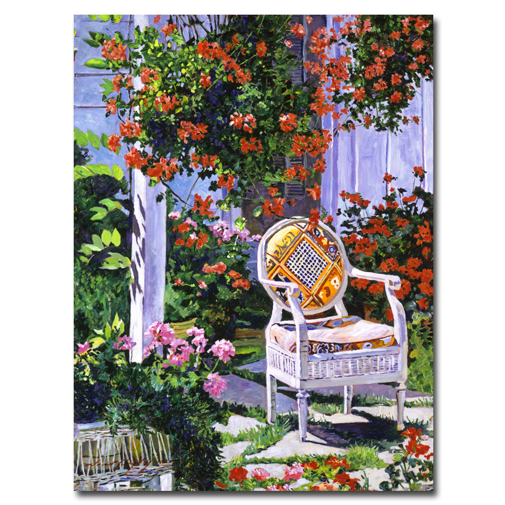 David Lloyd Glover 'The Sun Chair' Canvas Art 18 X 24