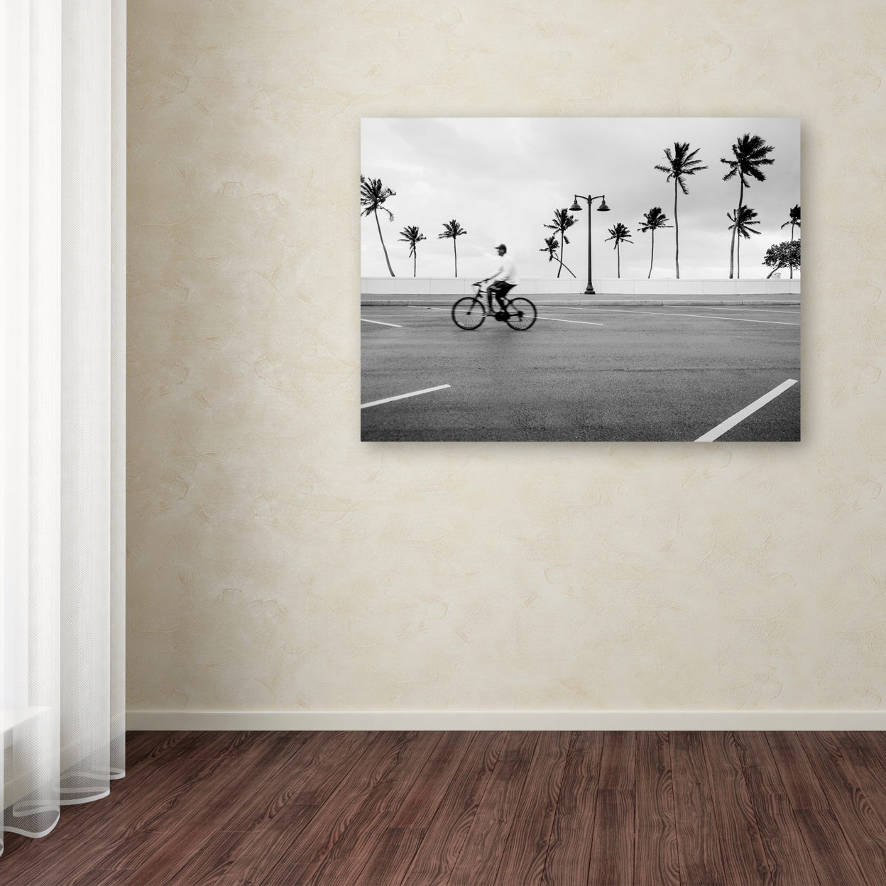 Preston 'Florida Beach Bike' Canvas Art 18 X 24