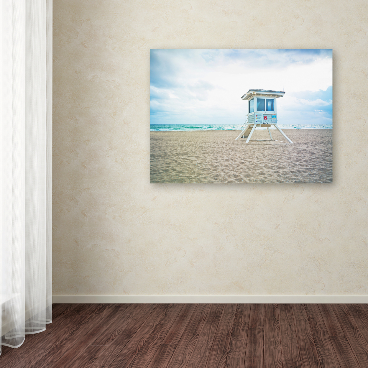 Preston 'Florida Beach Chair 2' Canvas Art 18 X 24
