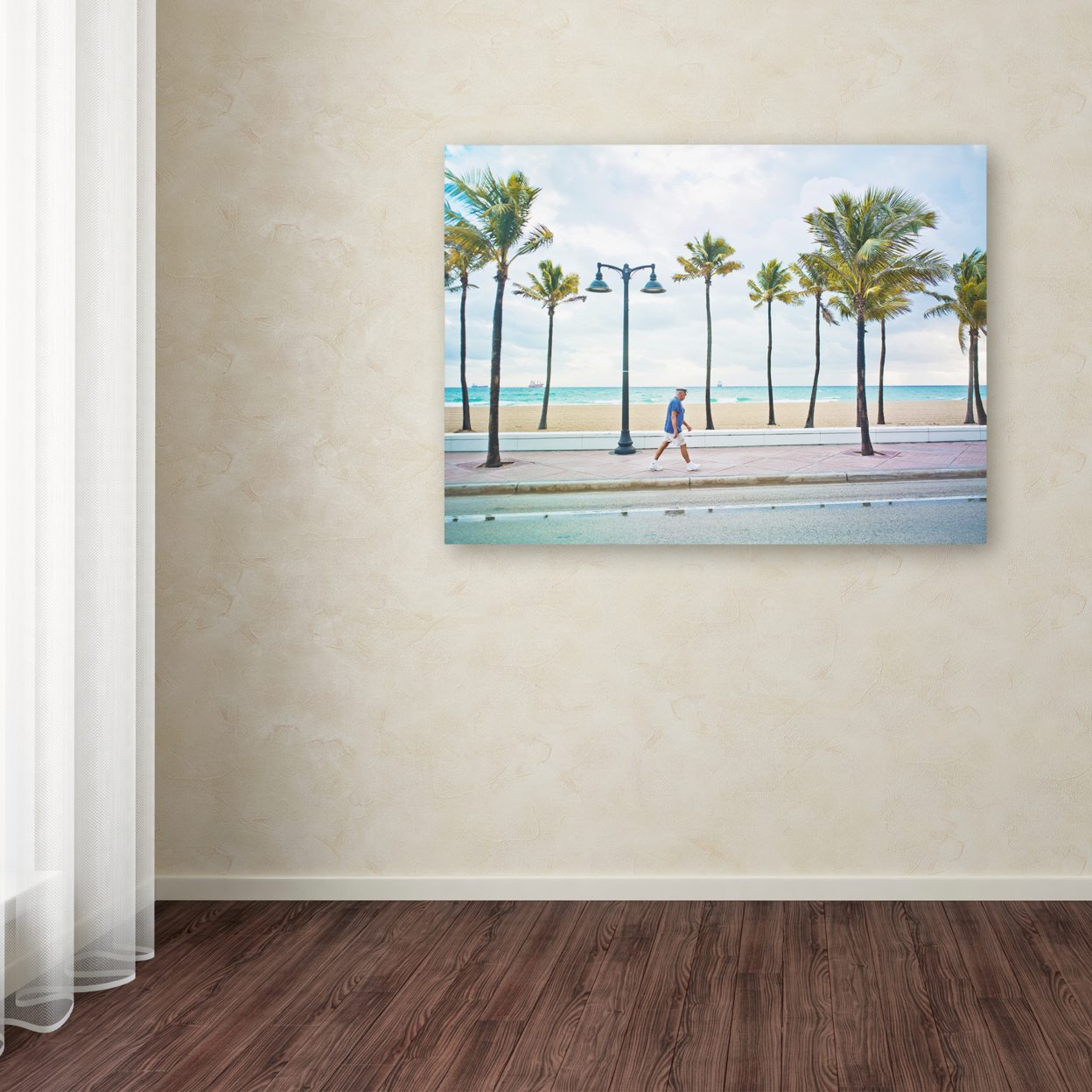 Preston 'Florida Beach Walk' Canvas Art 18 X 24