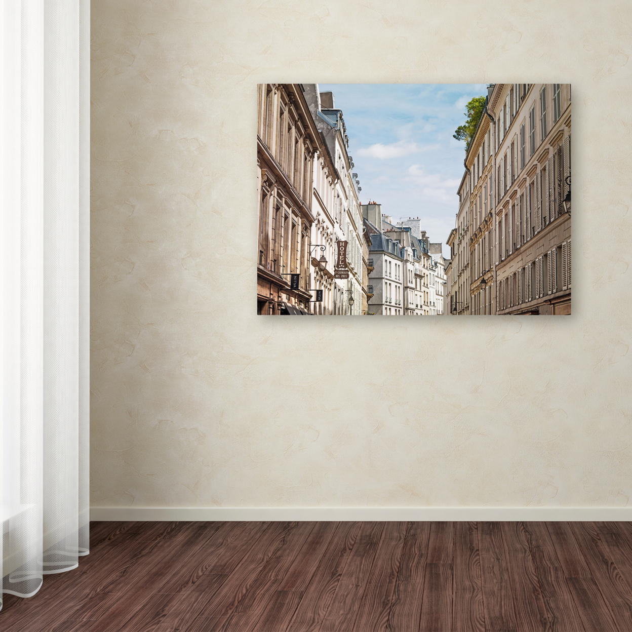 Preston 'Parisian Buildings' Canvas Art 18 X 24
