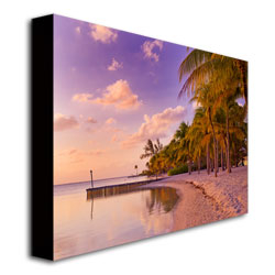 Preston 'Cayman Beach Full' Canvas Art 18 X 24