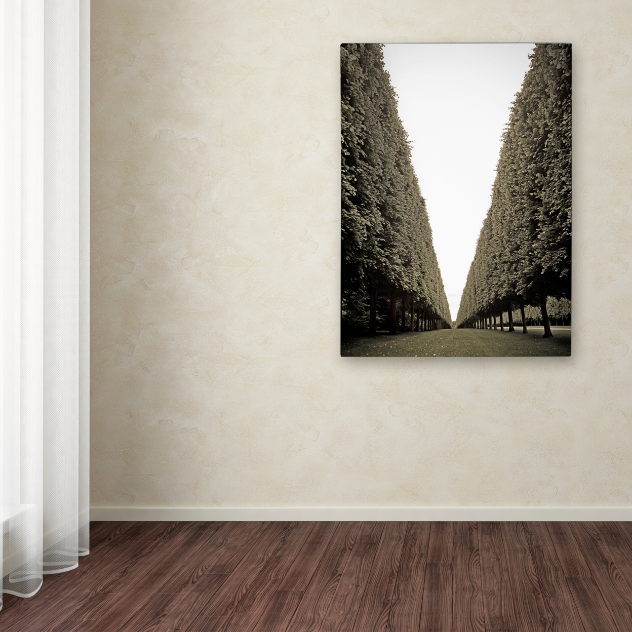 Preston 'Parisian Versailles Trees' Canvas Art 18 X 24