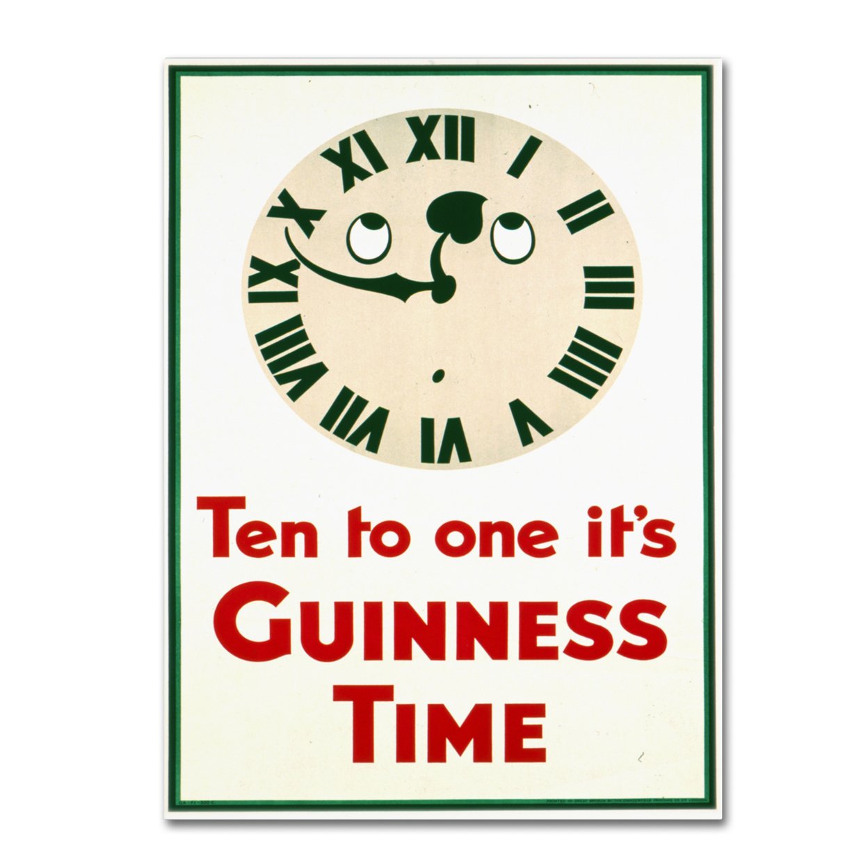 Guinness Brewery 'Guinness Time III' Canvas Art 18 X 24