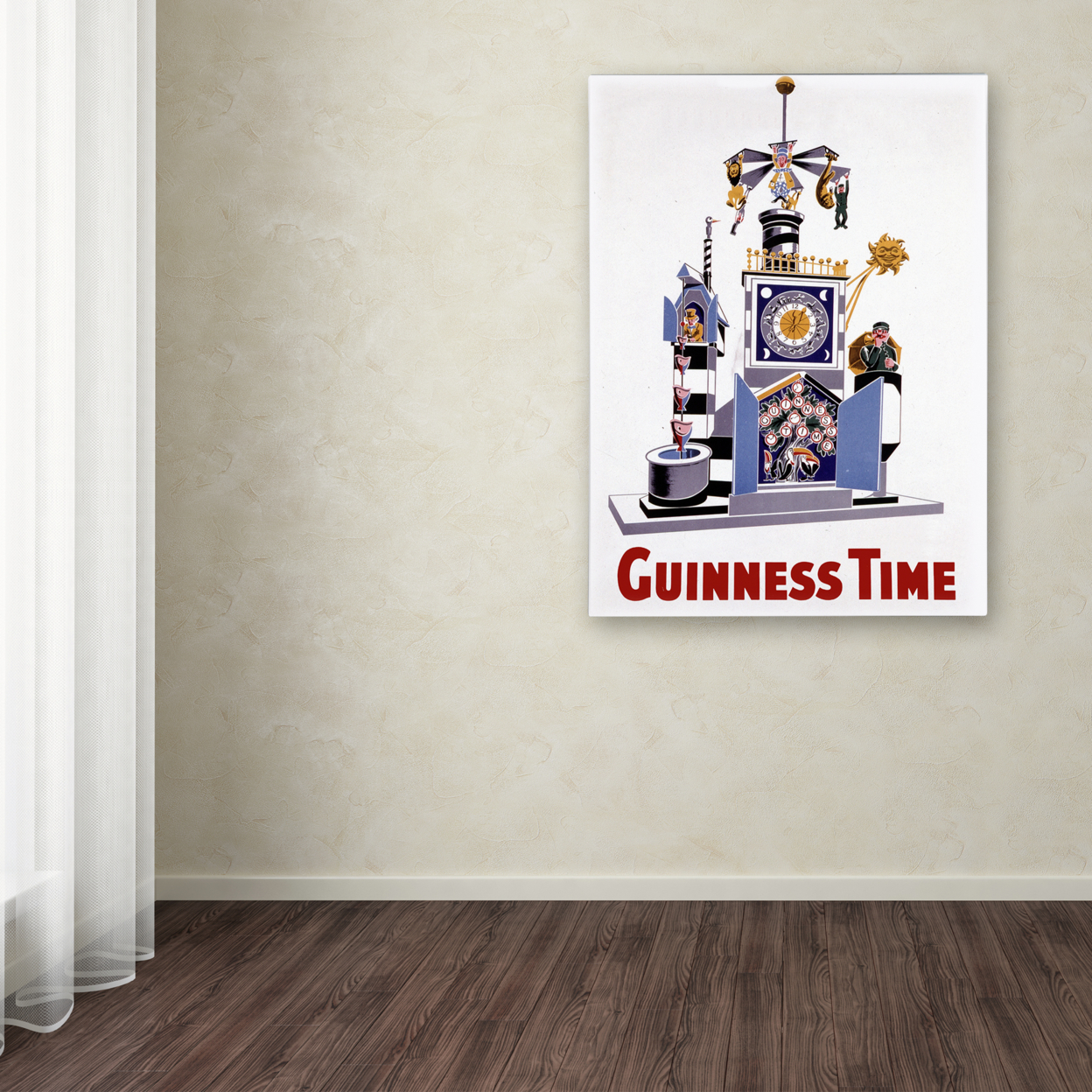Guinness Brewery 'Guinness Time I' Canvas Art 18 X 24