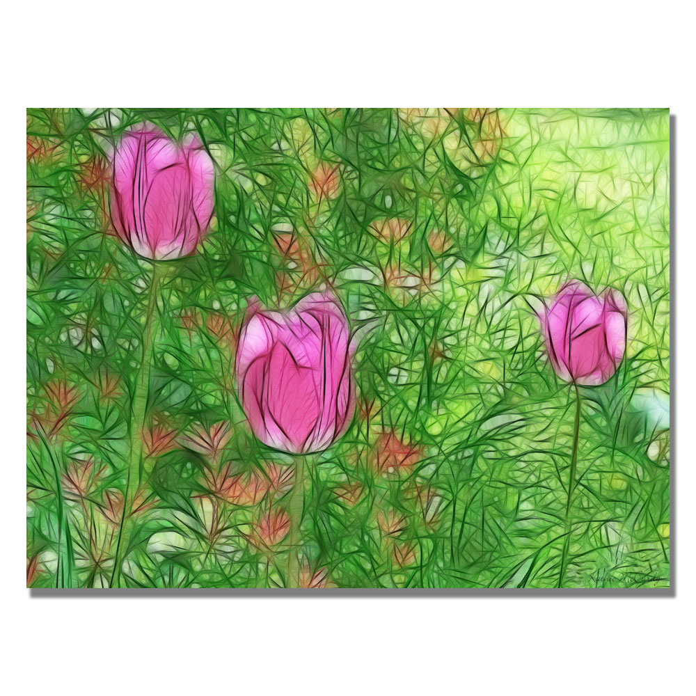 Kathie McCurdy 'Tulips' Canvas Art 18 X 24