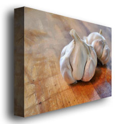 Michelle Calkins 'Garlic' Canvas Art 18 X 24