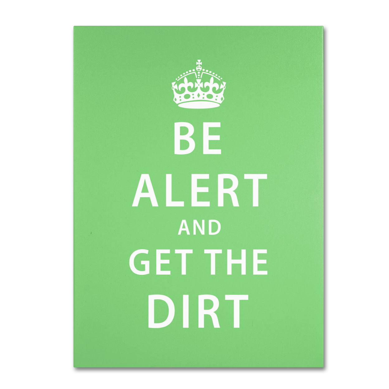 Megan Romo 'Get The Dirt' Canvas Art 18 X 24