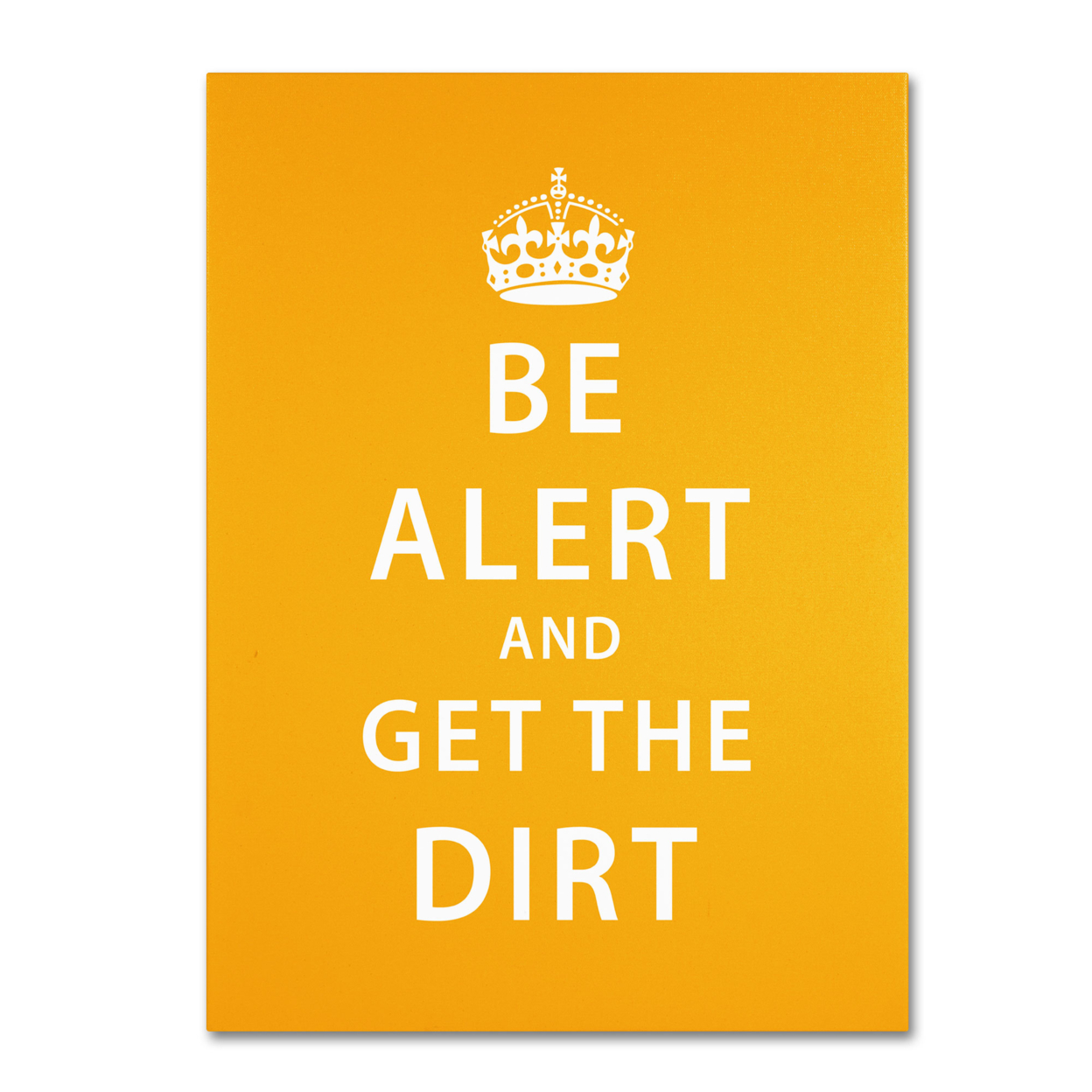 Megan Romo 'Get The Dirt III' Canvas Art 18 X 24