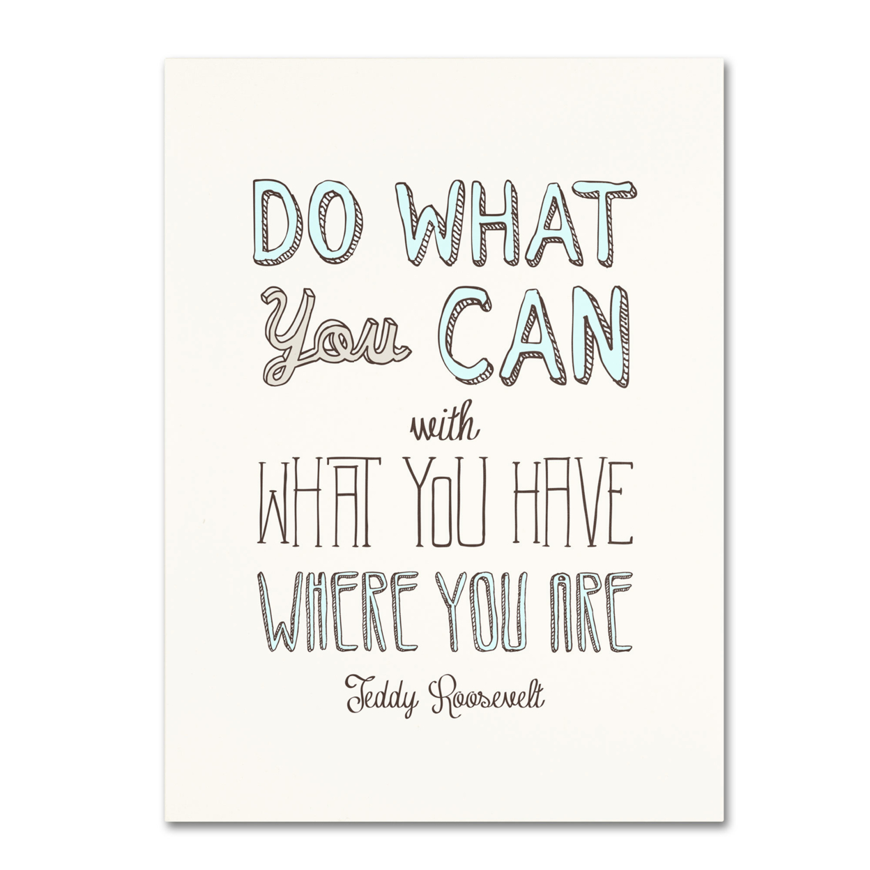 Megan Romo 'Do What You Can II' Canvas Art 18 X 24