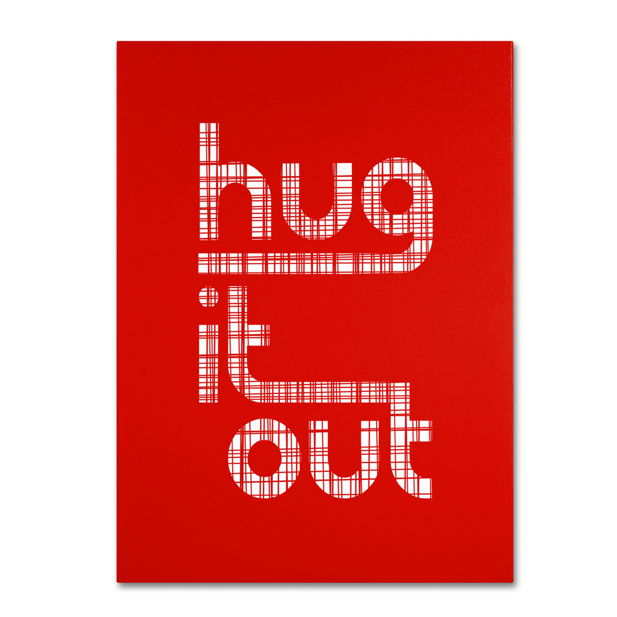 Megan Romo 'Hug It Out III' Canvas Art 18 X 24