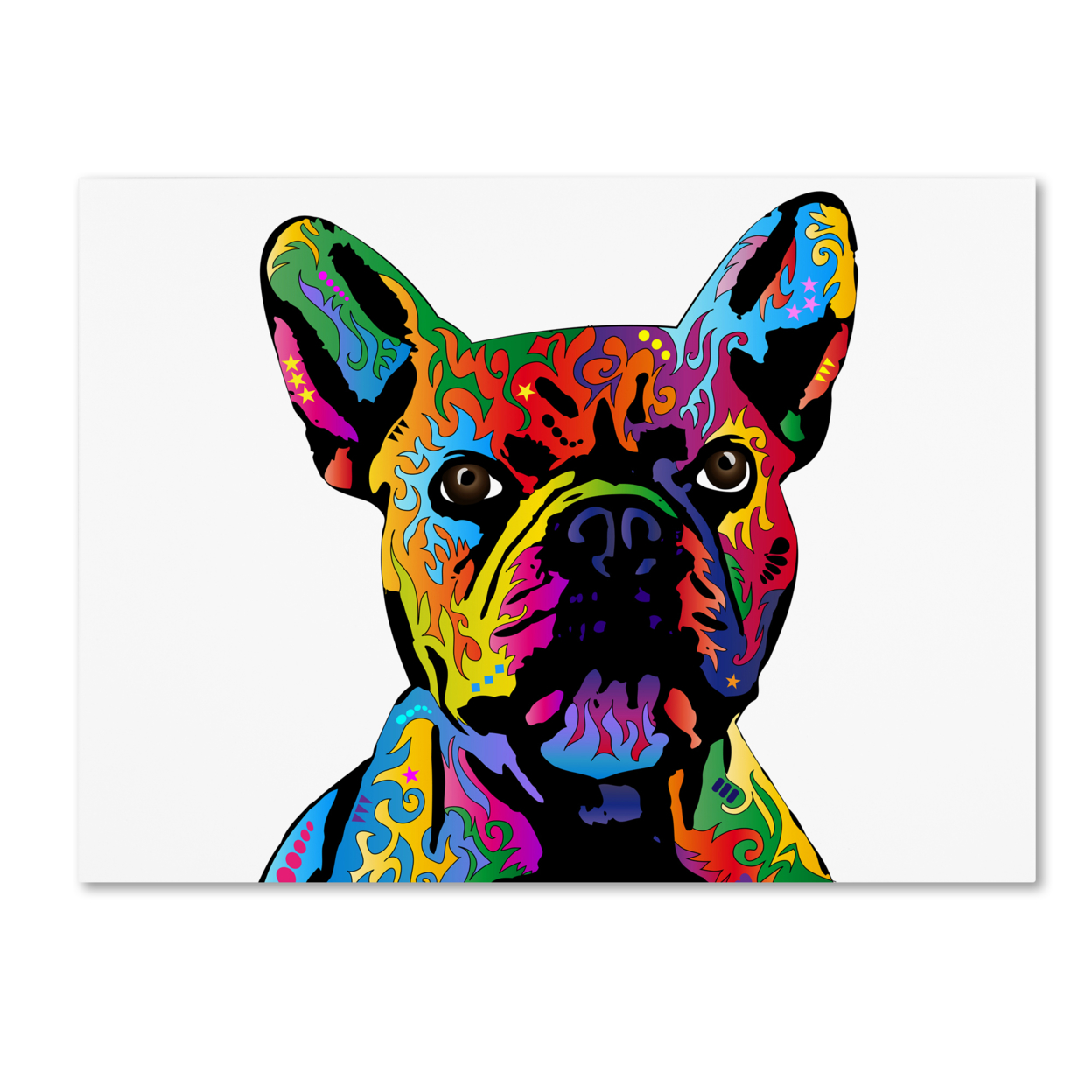 Michael Tompsett 'French Bulldog' Canvas Art 18 X 24