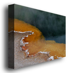 Nicole Dietz 'Yellowstone Hot Springs' Canvas Art 18 X 24
